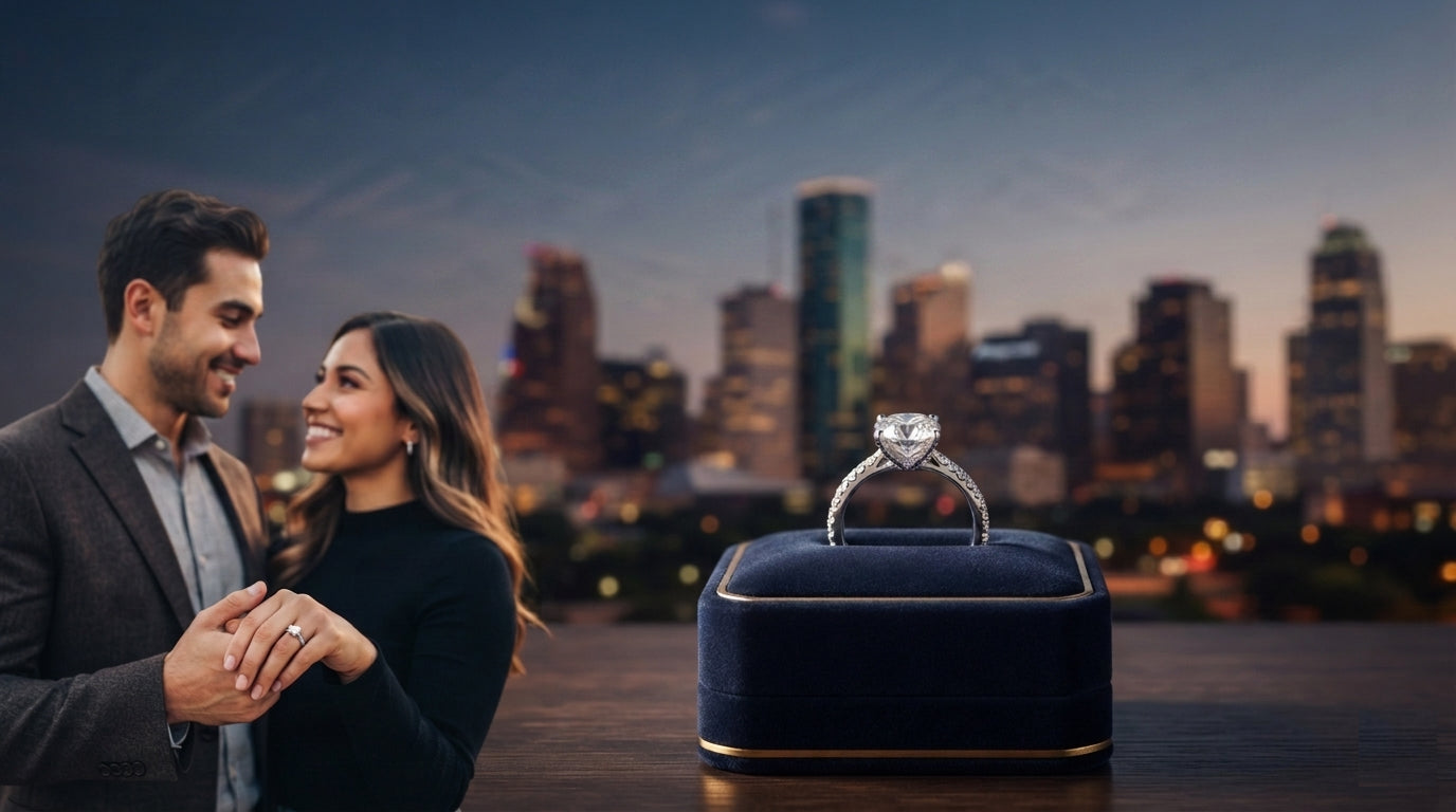 How Much Does an Engagement Ring Cost in Houston? A 2026 Budget Guide