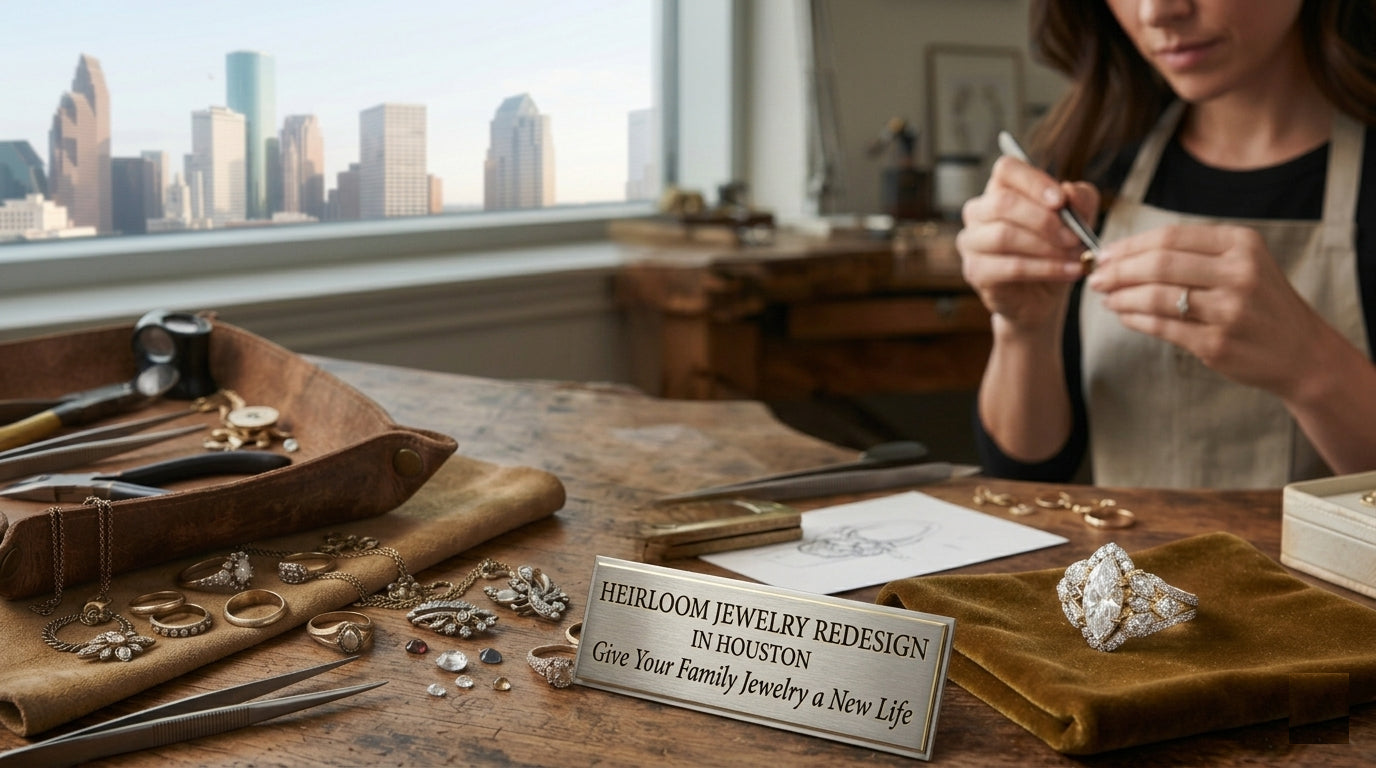 Heirloom Jewelry Redesign in Houston: Give Your Family Jewelry a New Life
