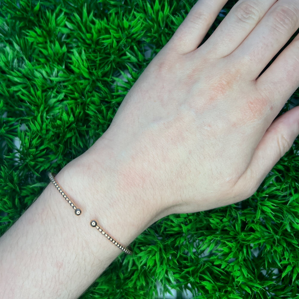 Gabriel &amp; Co. 14 Karat Rosé Gold Bangle Bracelet