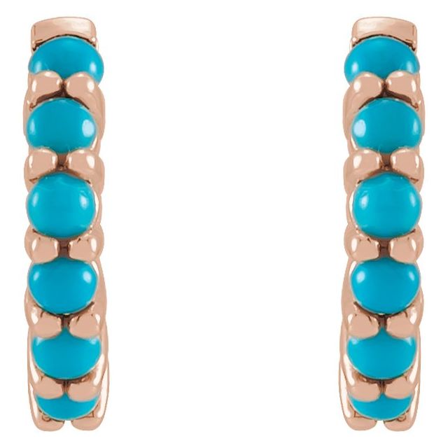 14k-rose-natural-turquoise--huggie-hoop-earrings