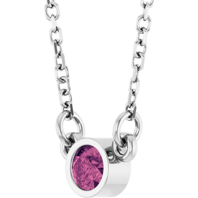 14k-white-natural-pink-tourmaline-solitaire-necklace