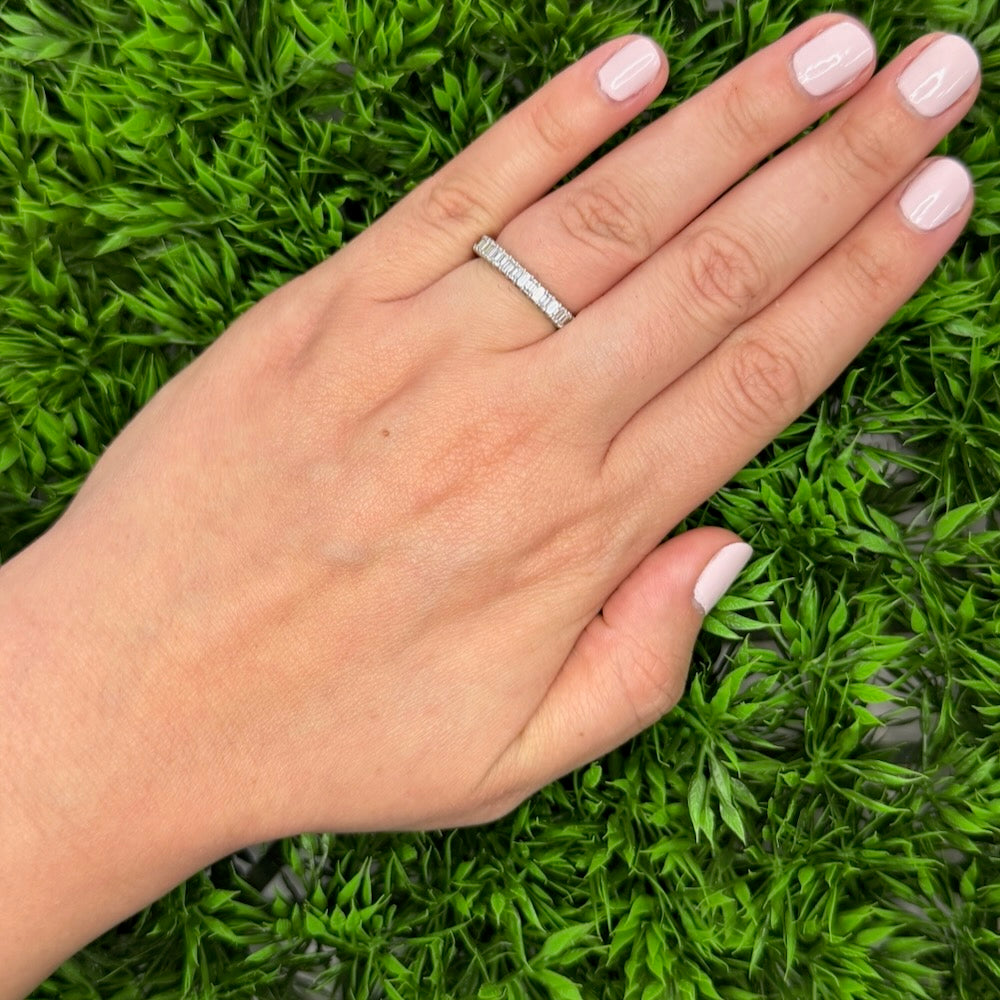 Diamond Wedding Bands  -  Women'