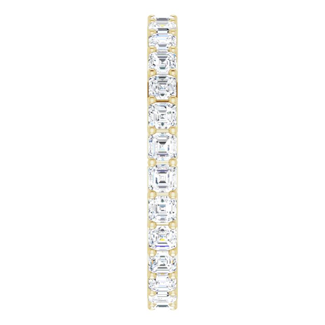 14K Yellow Diamond Eternity Band