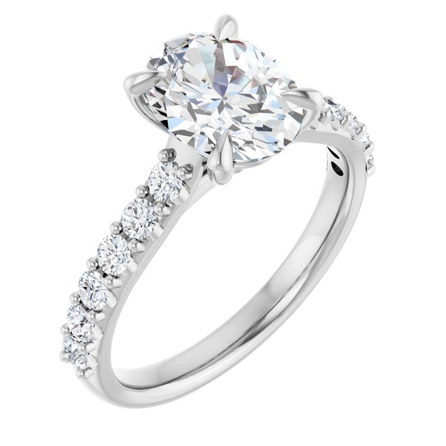 platinum-oval