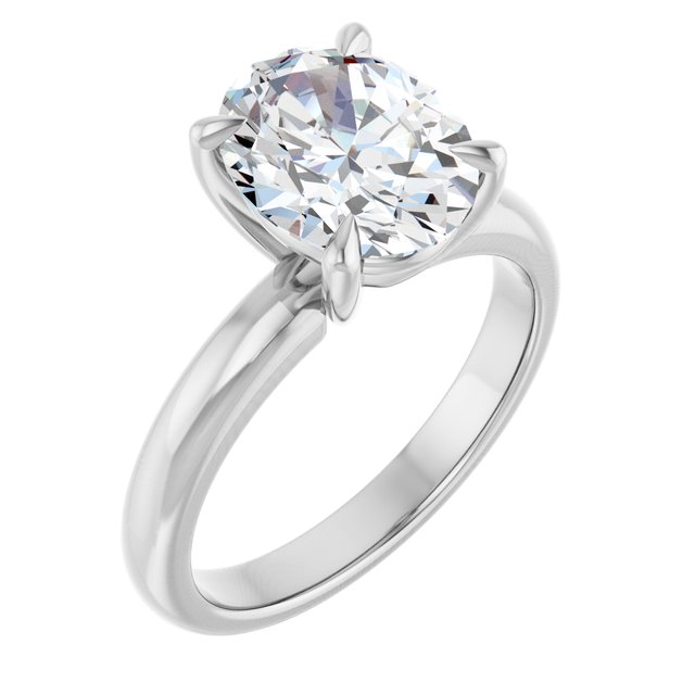 platinum-oval