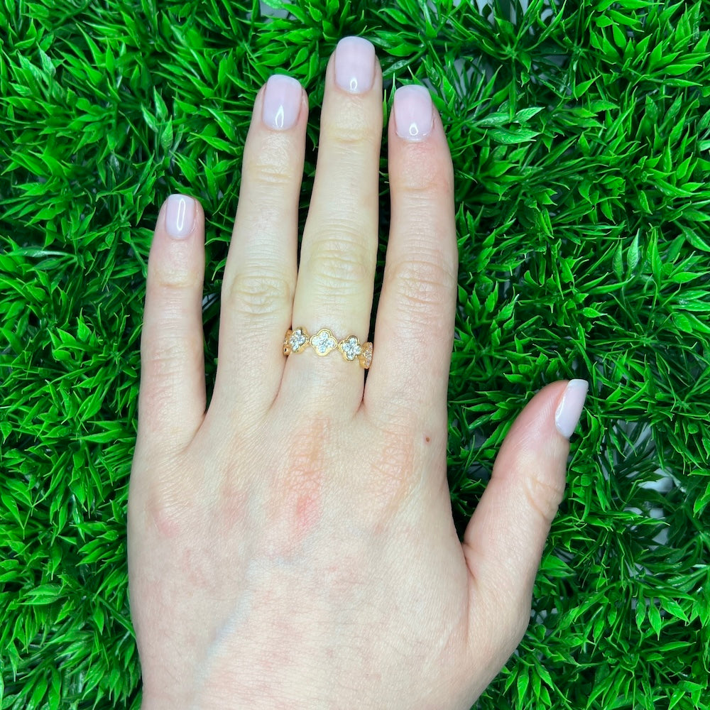 DFJ 18 Karat Rosé Gold Diamond Ring, 0.64tw