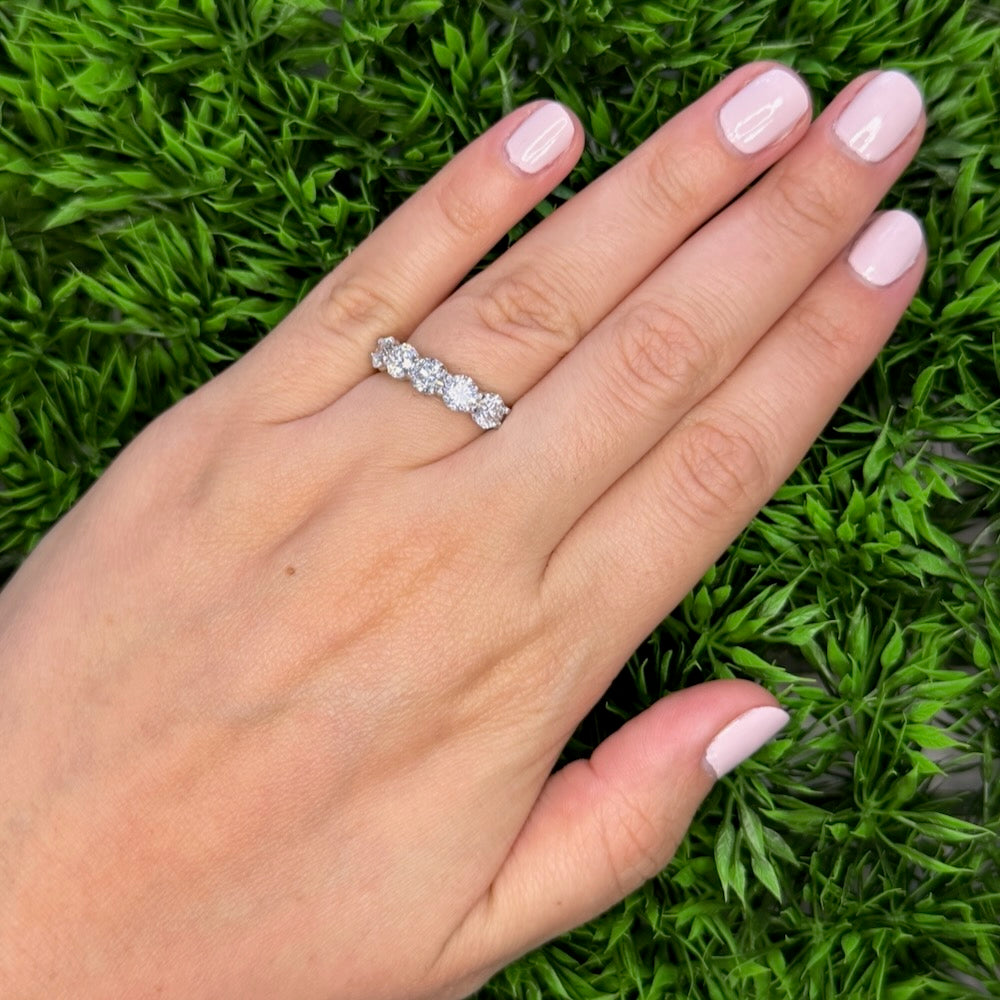 Diamond Wedding Bands  -  Women'