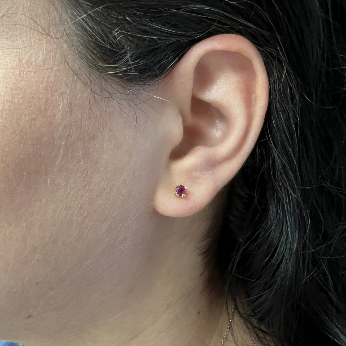 Colored Stone Earring