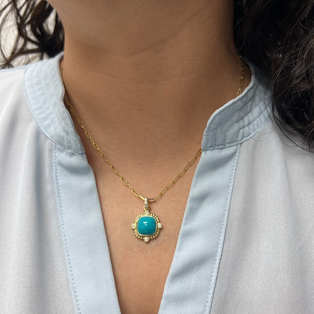 Colored Stone Pendant