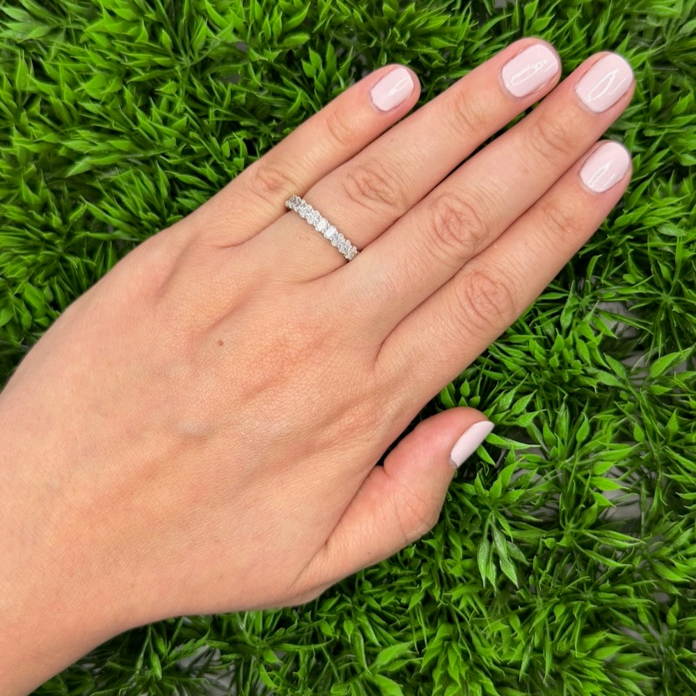 Diamond Wedding Bands  -  Women'