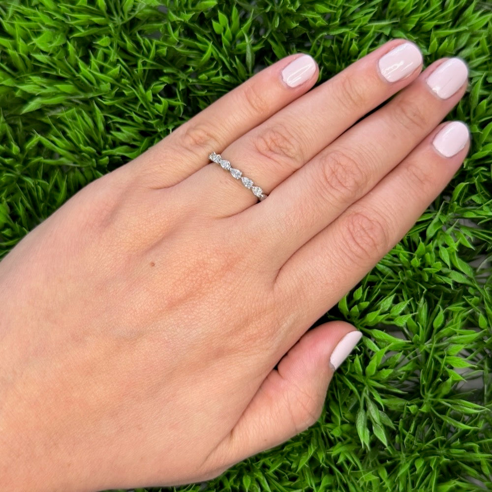 Diamond Wedding Bands  -  Women'