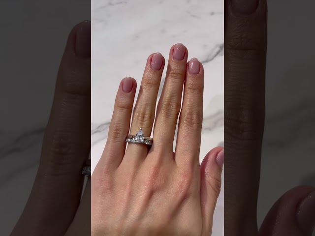 14K Rose Natural Diamond Anniversary Band